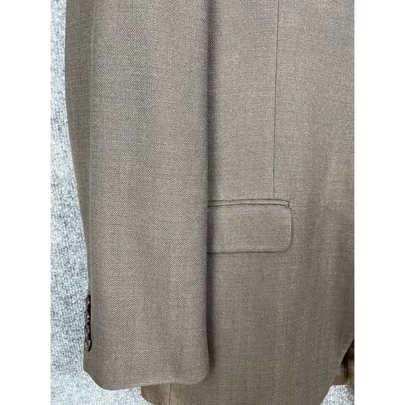Lauren Ralph Lauren Men's Jacket Blazer Coat Size 44L Brown Rayon Blend - Picture 8 of 16